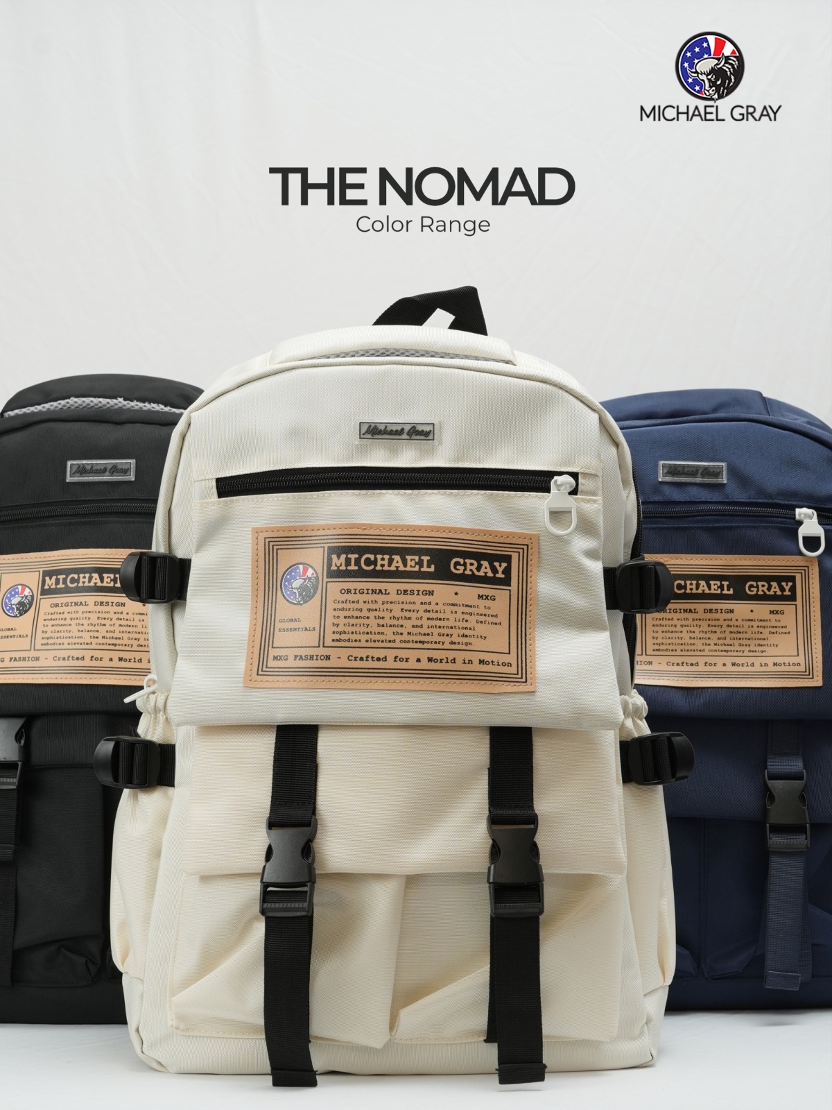 Michael Gray The Nomad Backpack Color Range