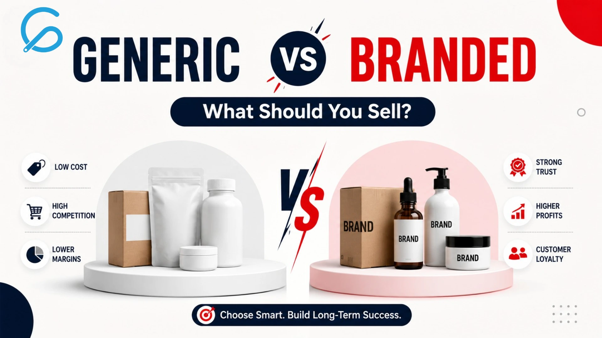 Generic vs Branded Products: What Should You Sell?