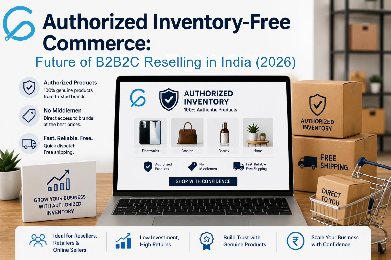 Authorized Inventory-Free Commerce: B2B Reselling India 2026