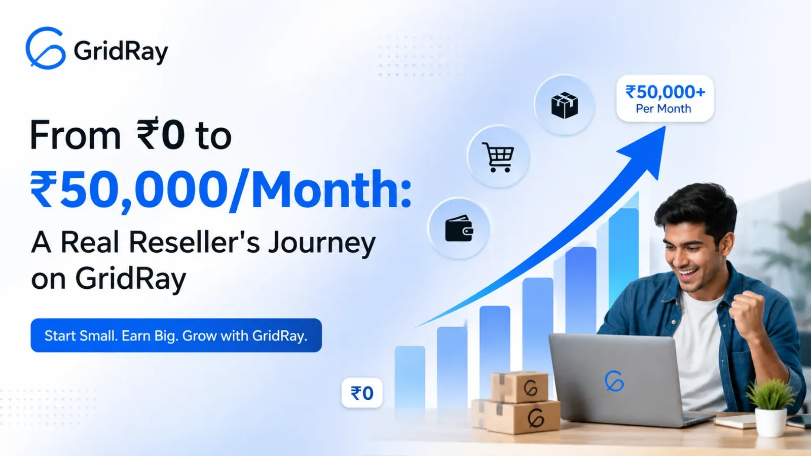 ₹0 to ₹50,000/Month: One GridRay Reseller's Story